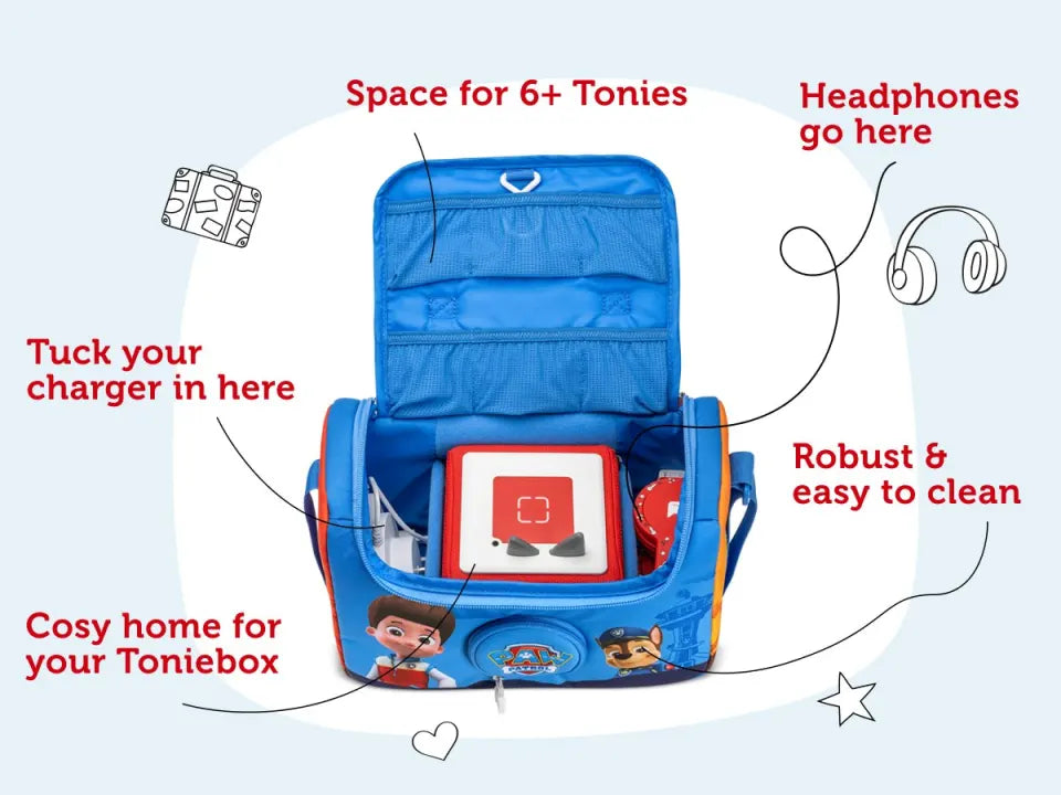 Tonies- Paw Patrol Listen & Play Bag