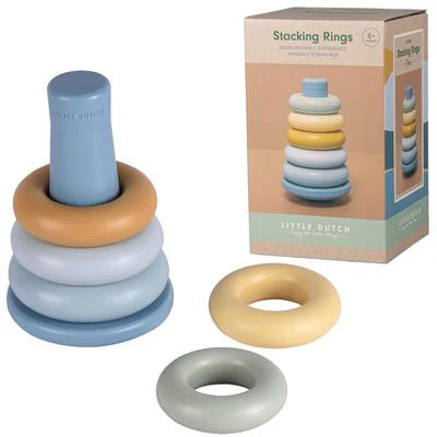 Little Dutch Stacking Rings- Blue