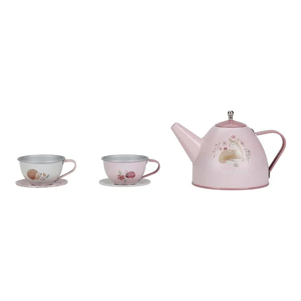 Little Dutch Fairy Garden Tea Set In Suitcase