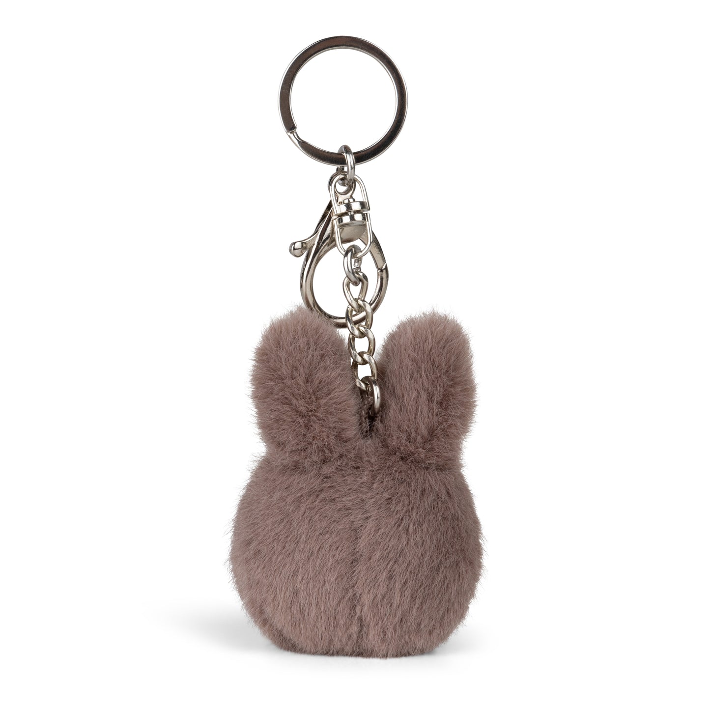 Miffy Eco Fuzzy Keyring Taupe 8cm