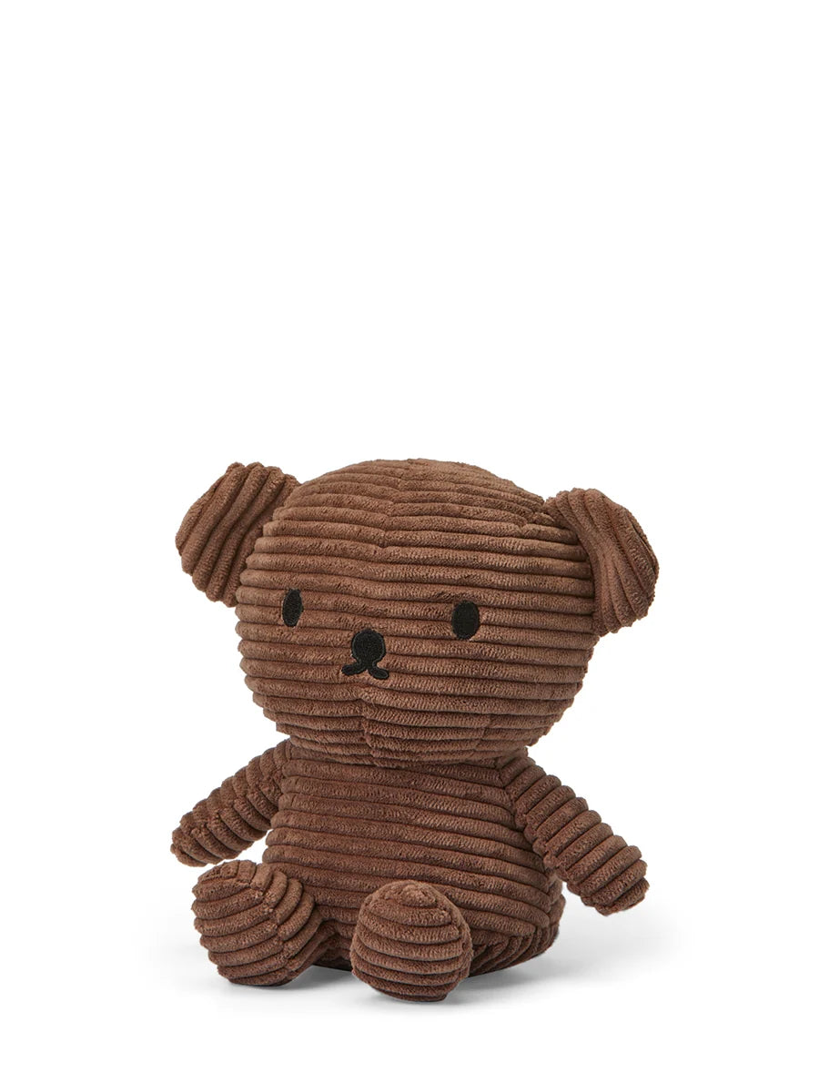 Miffy Boris Bear Corduroy- Brown 17cm