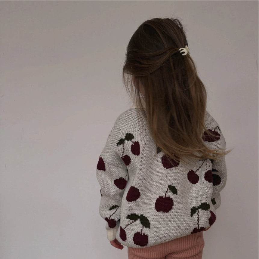 Hunter & Rose Cherry Cardigan