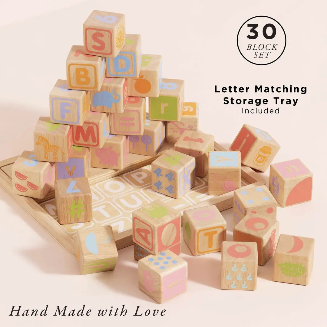 Le Toy Van ABC Wooden Learning Blocks