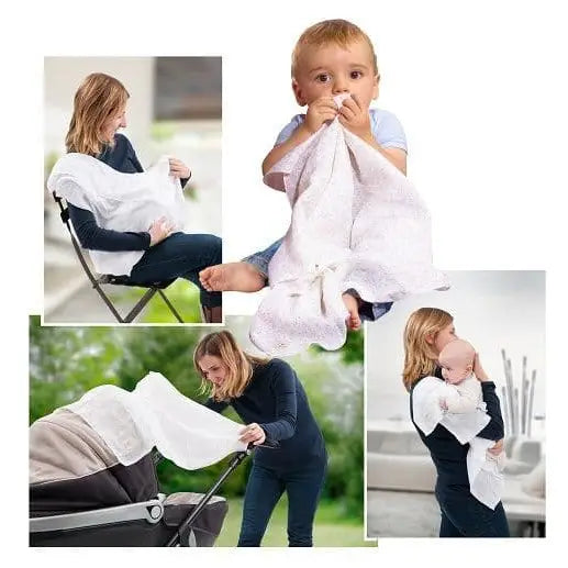 Sophie Le Girafe Set Of 4 Muslins