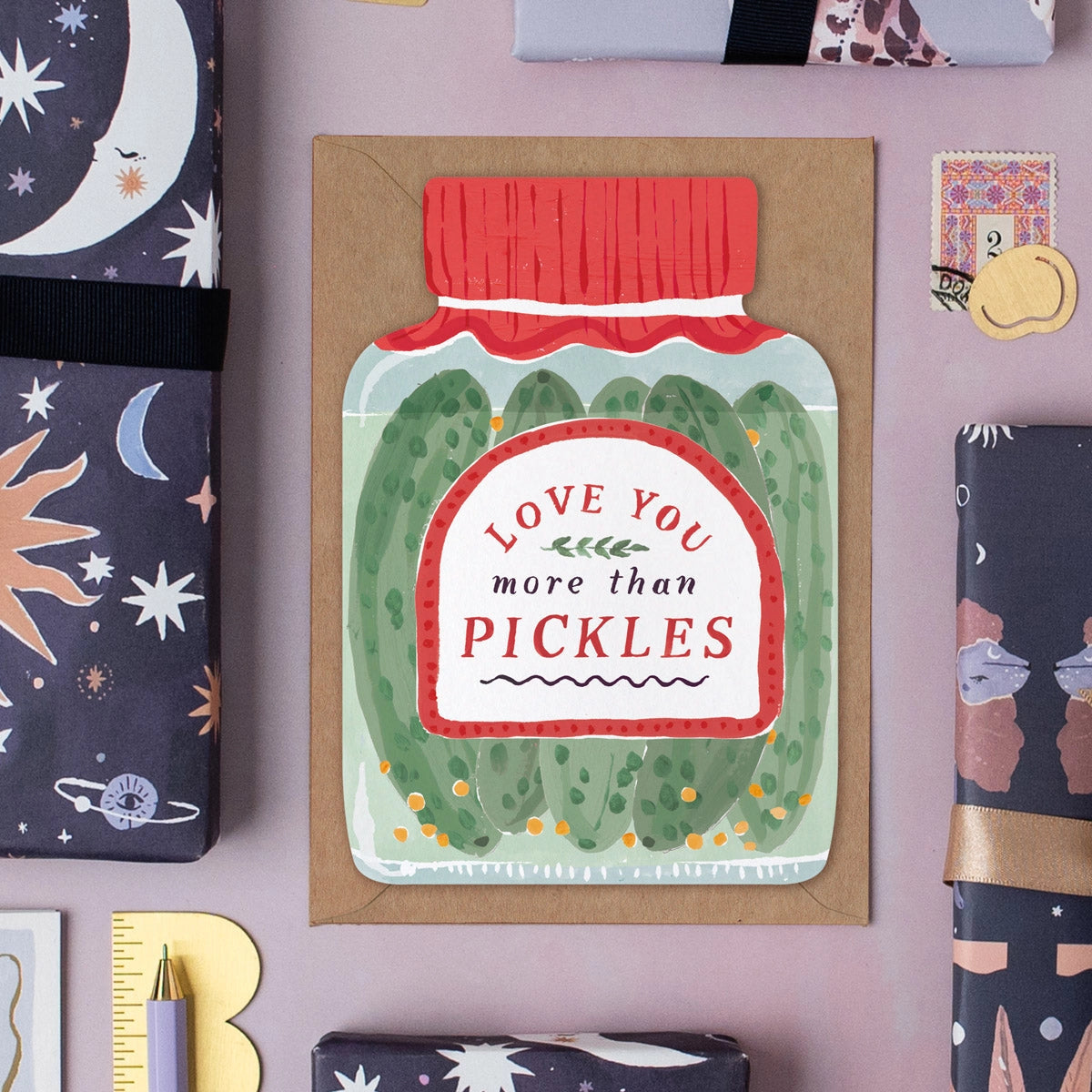 Sister Paper Co. Pickles Birthday Card