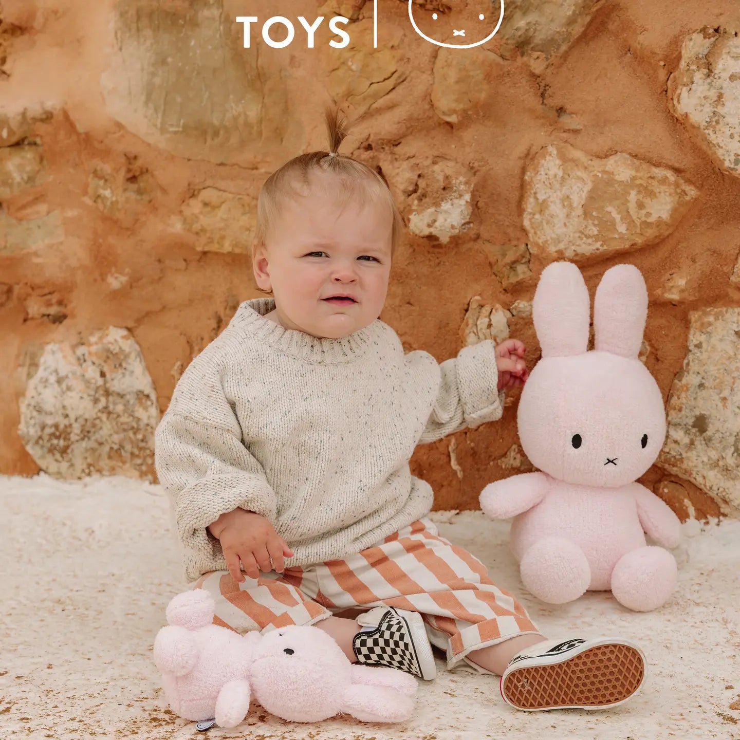 Miffy Terry Light Pink 23cm- 33cm