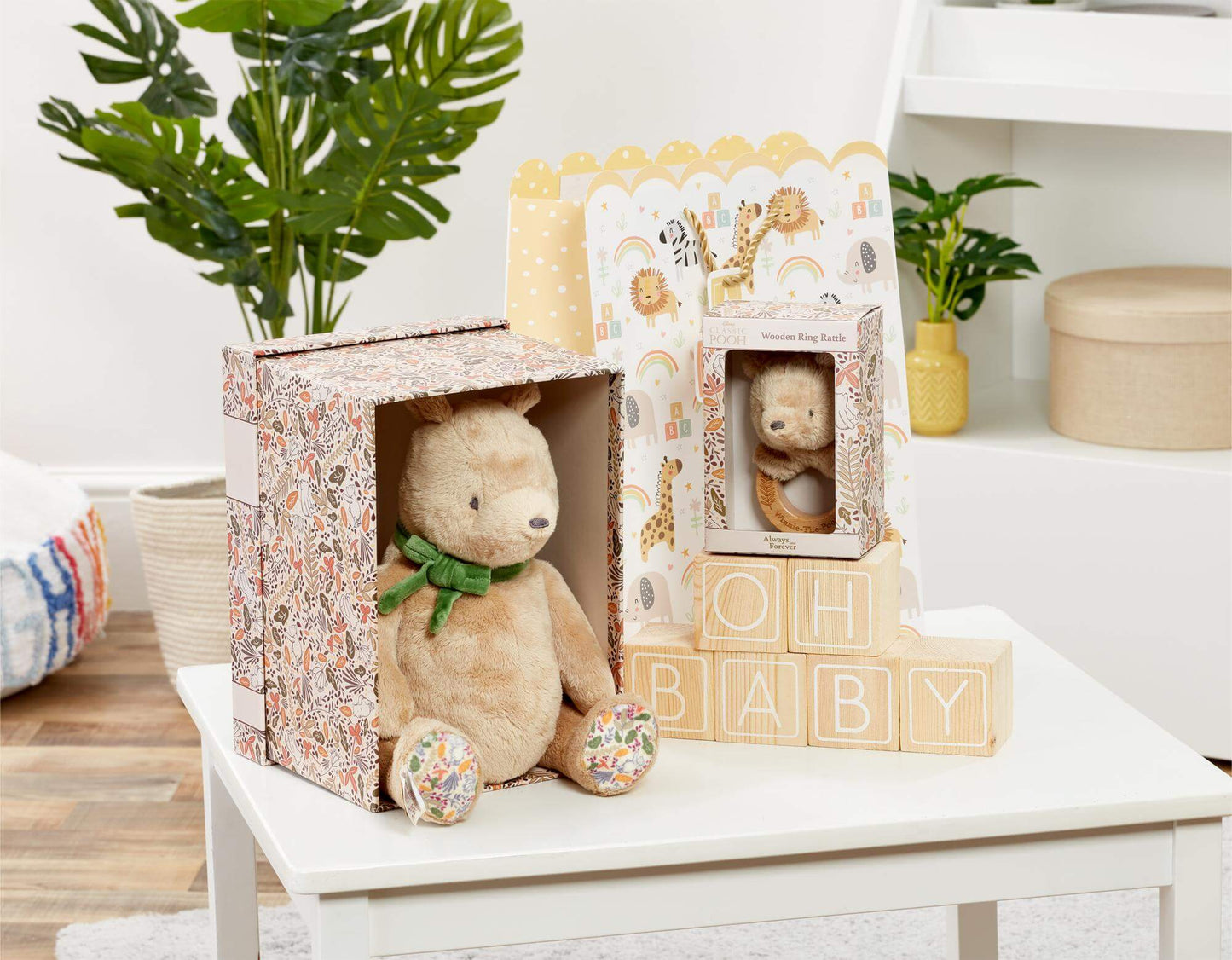 Rainbow Designs Winnie The Pooh Always & Forever Ring Rattle