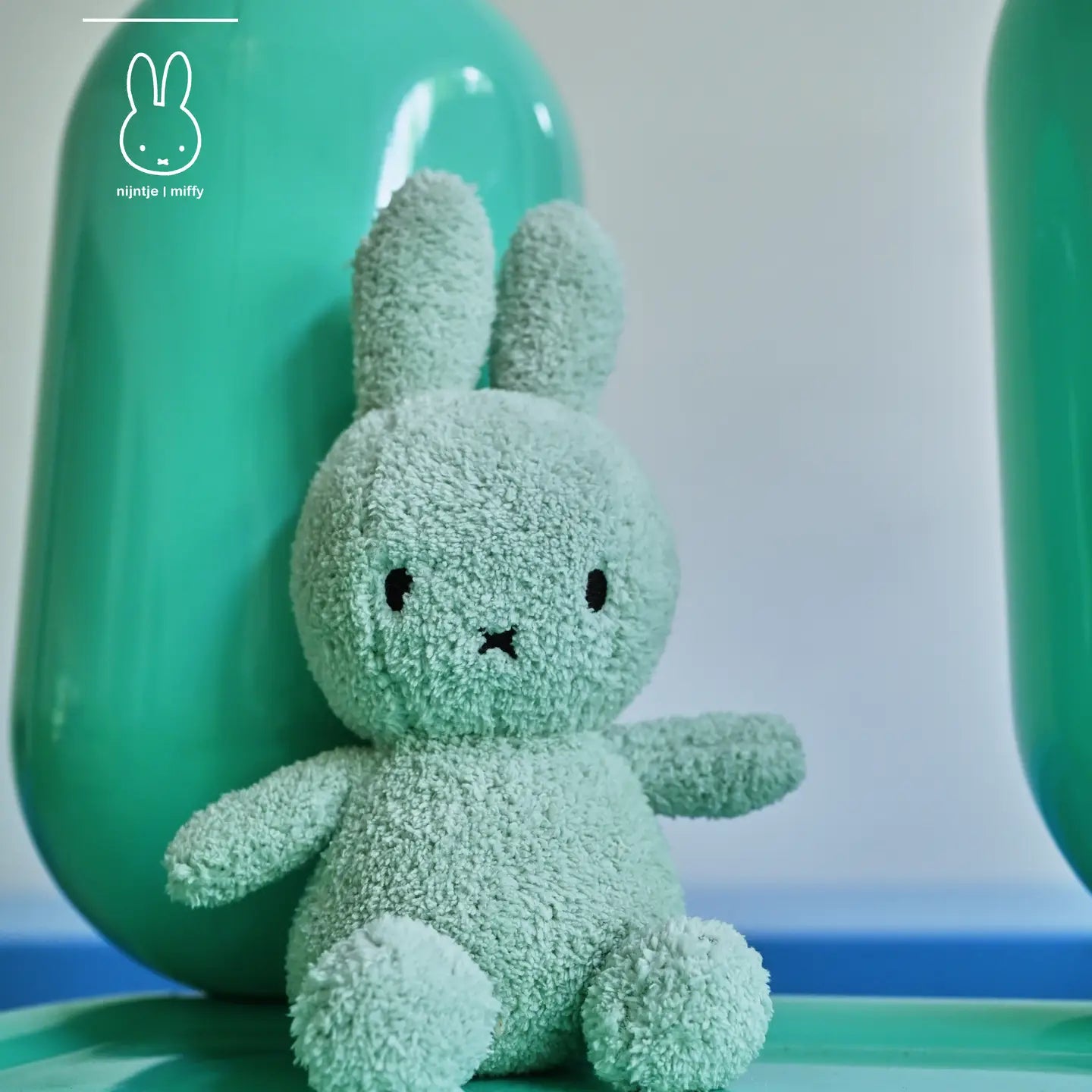 Miffy Terry Soft Green 23cm