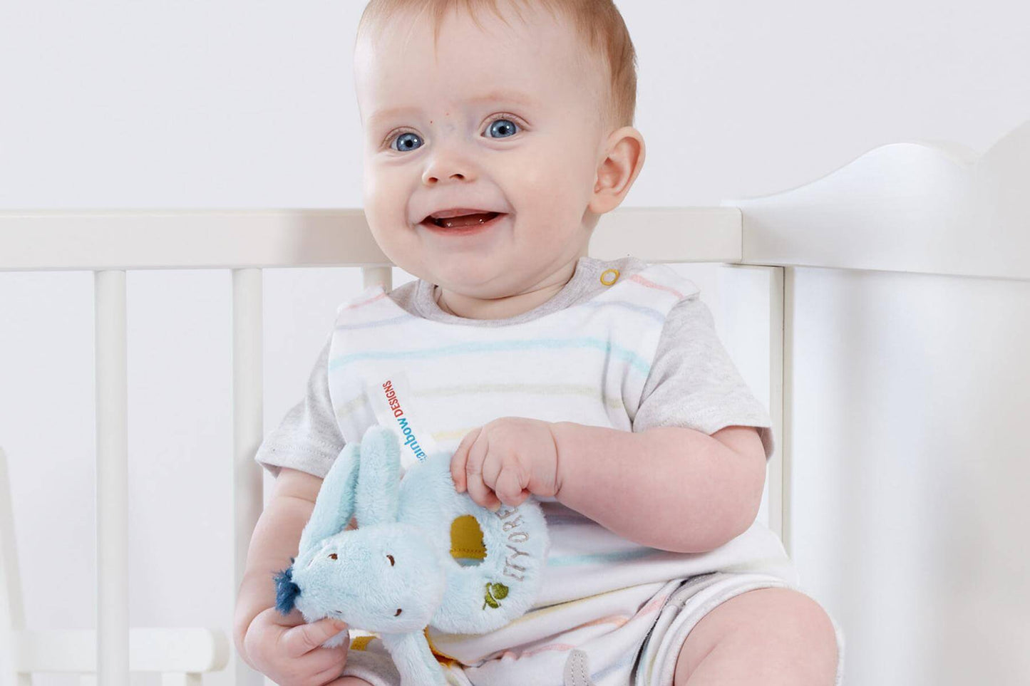 Rainbow Designs Classic Eeyore Ring Rattle