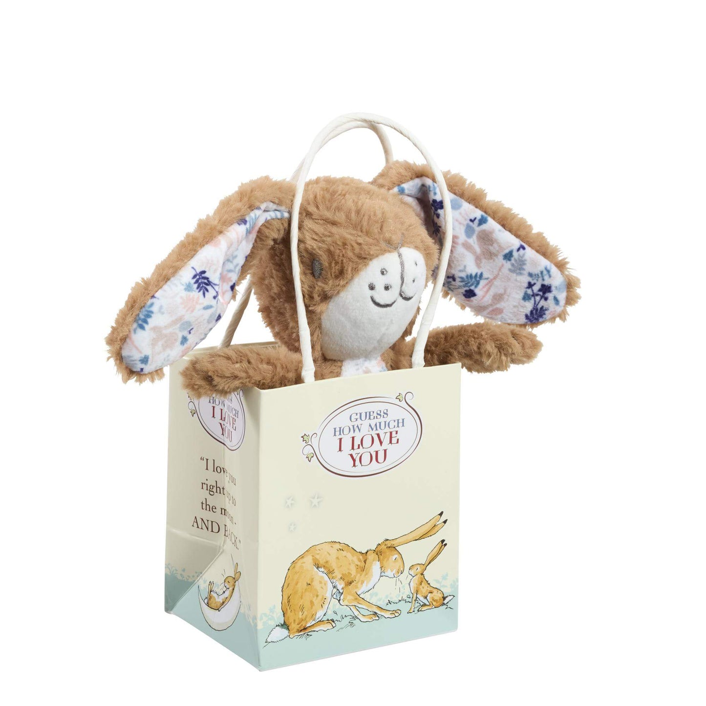 Rainbow Designs Guess How Much I Love You Hare In Bag