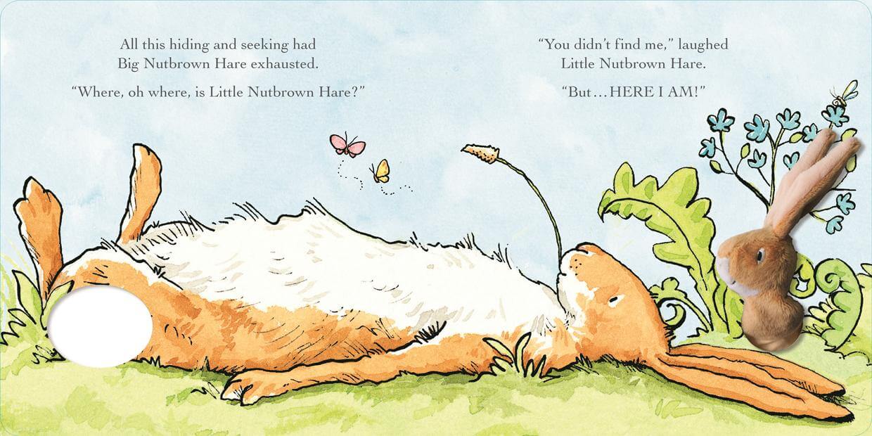 Rainbow Designs Guess How Much I Love You Finger Puppet Book