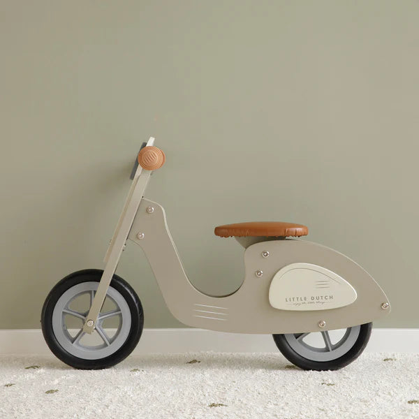 Little Dutch Balance Scooter- Olive
