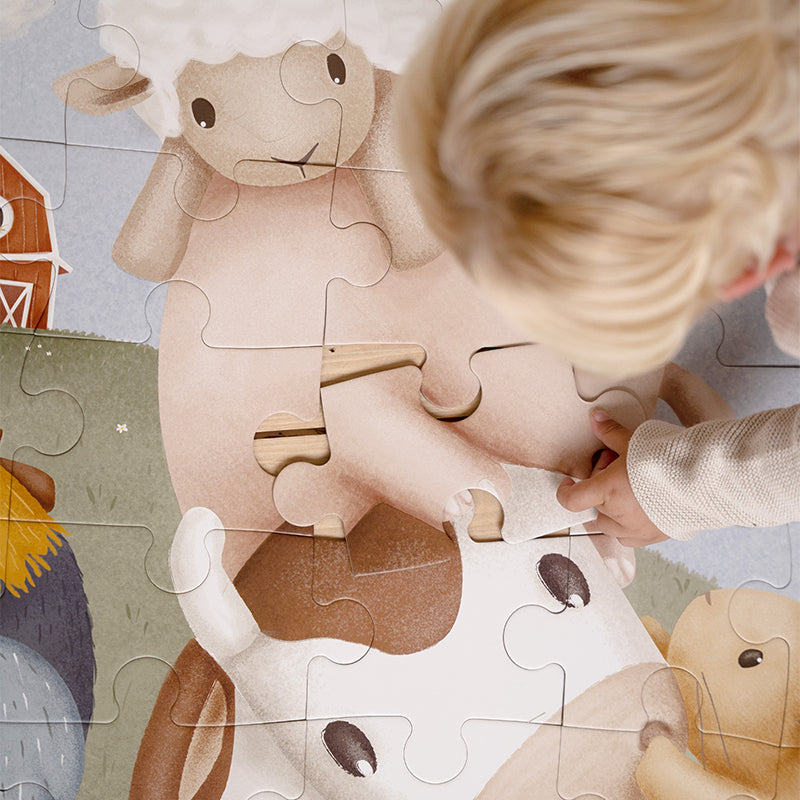 Little Dutch Floor Puzzle Little Farm