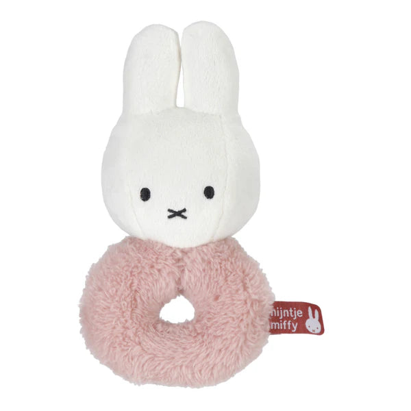 Miffy Rattle Fluffy Pink