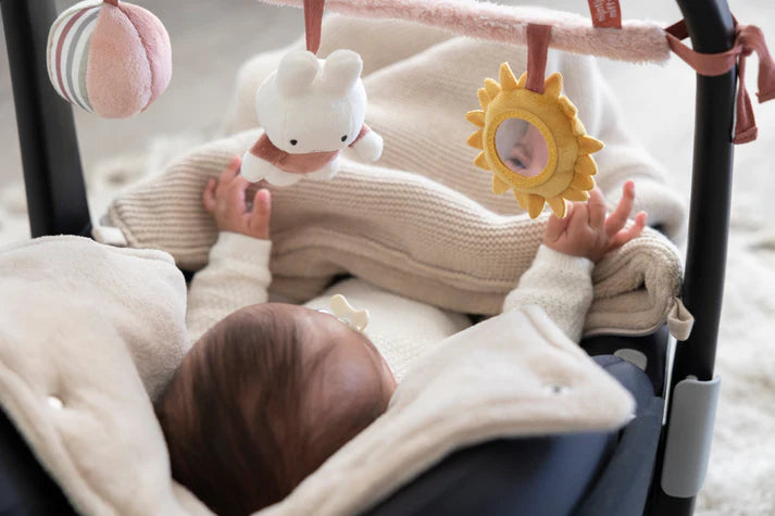 Miffy Car seat toy Fluffy Pink