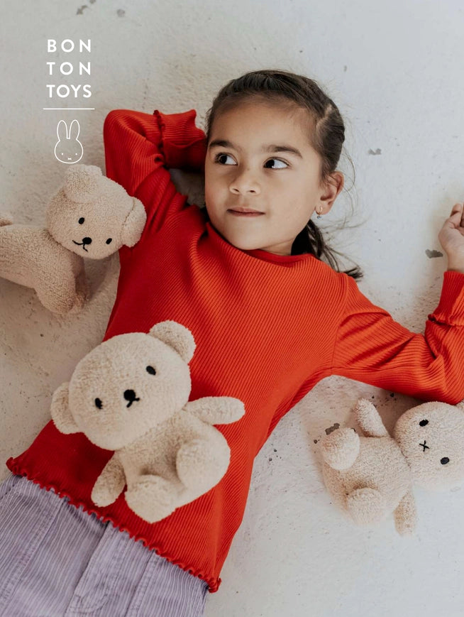 Miffy Boris Bear Terry Beige 17cm