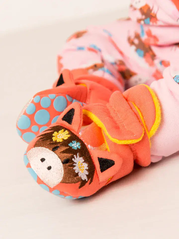 Blade & Rose Bonnie Highland Cow Booties