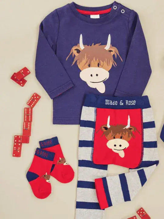 Blade & Rose Highland Cow Leggings