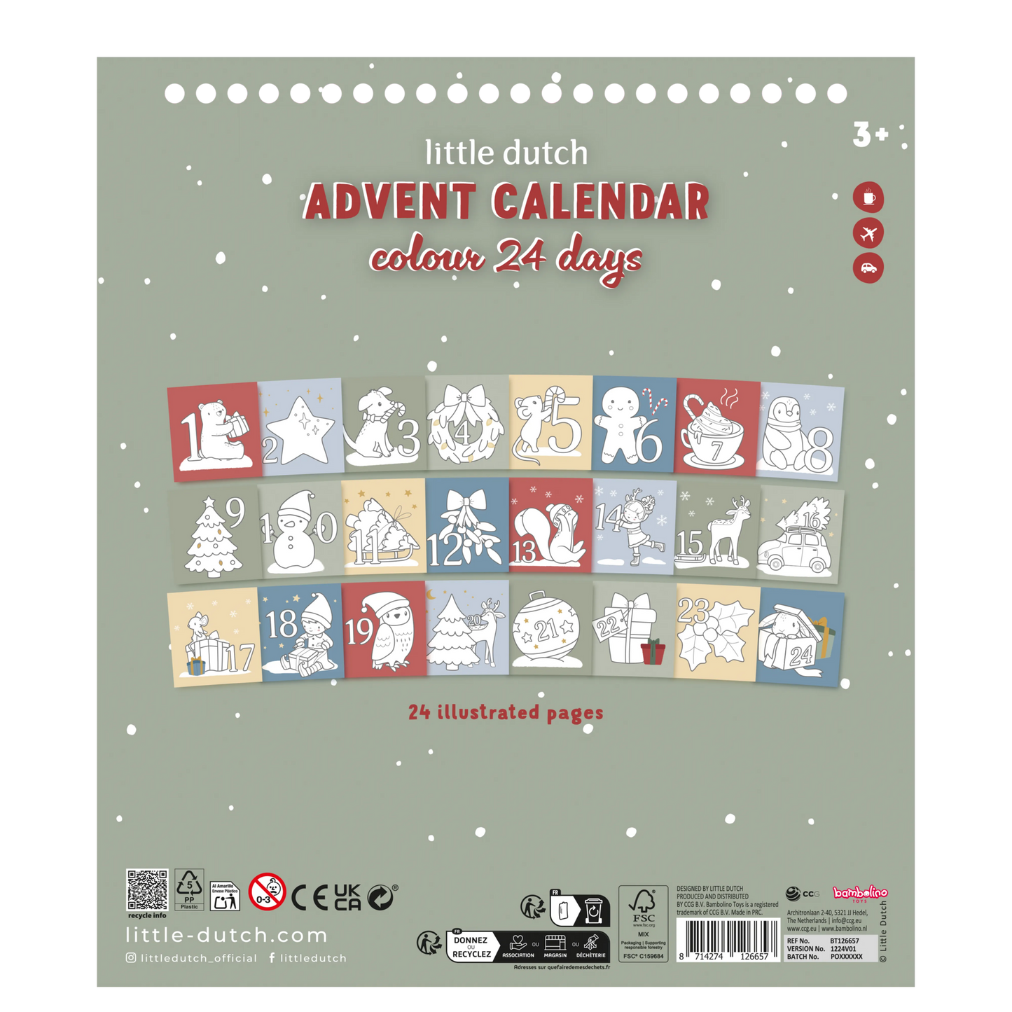 Little Dutch Colour Countdown Calendar