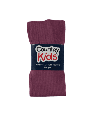 Country Kids Tights Soft Aubergine