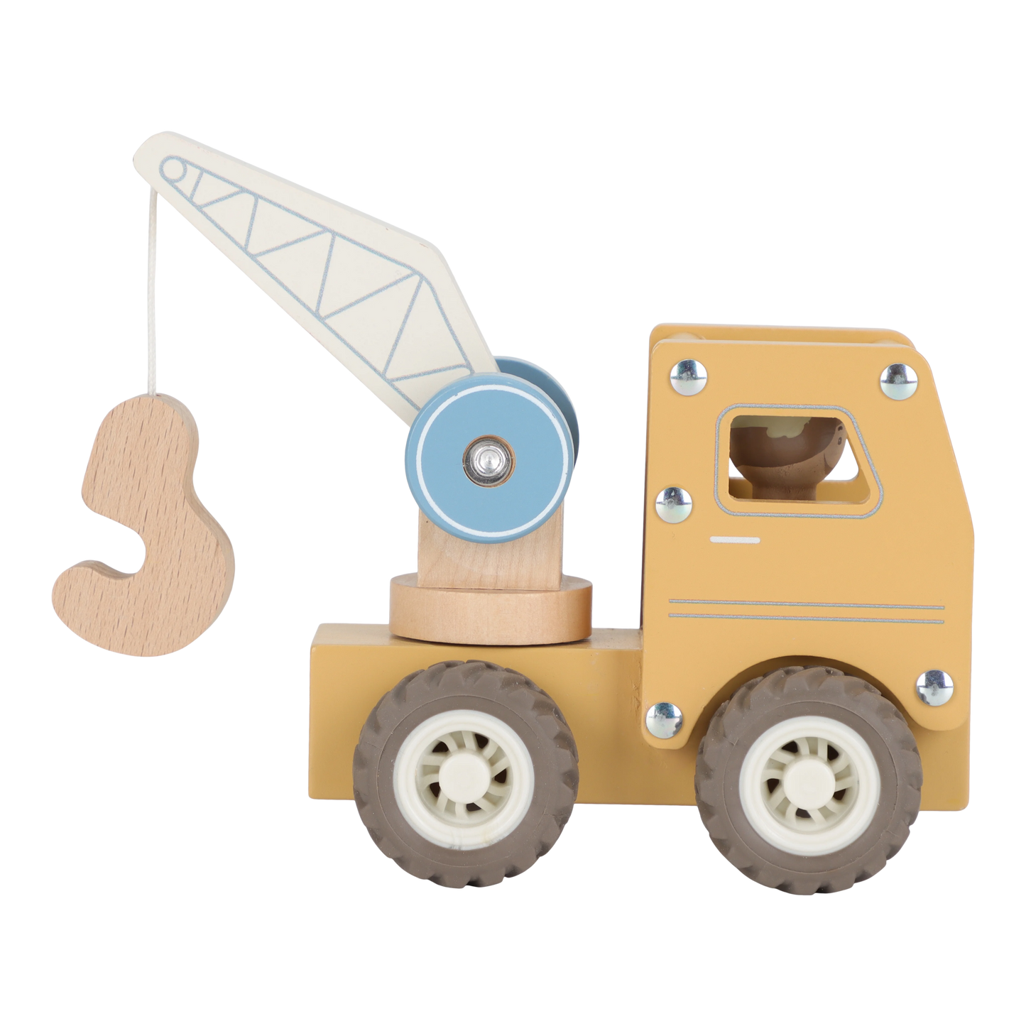 Little Dutch Wooden Crane With Pegdoll