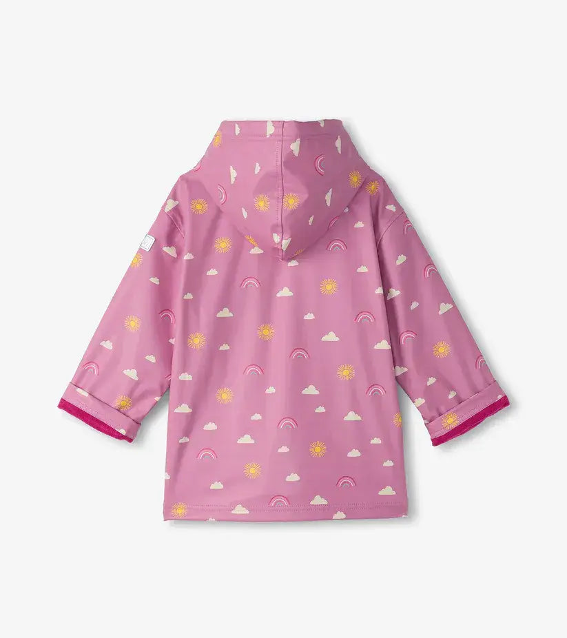 Hatley Sun Charms Zip-Up Rain Jacket
