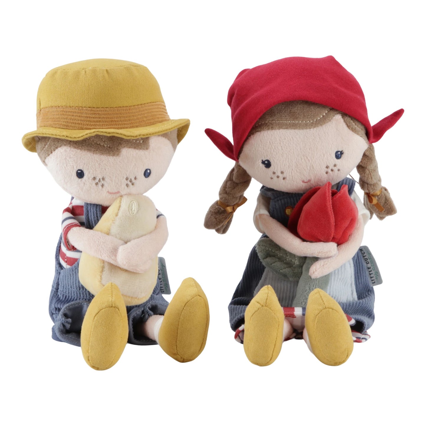 Little Dutch Cuddle Doll Farmer Jim 35cm