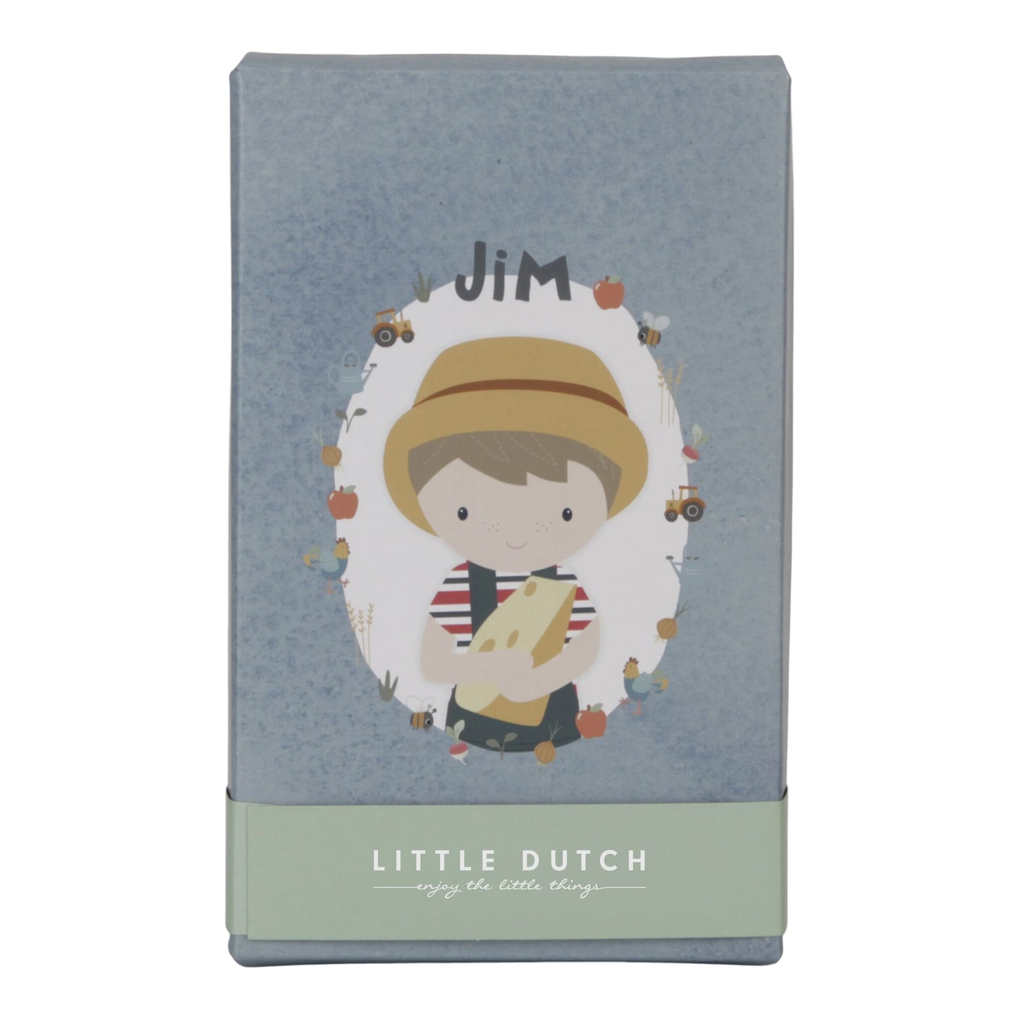 Little Dutch Cuddle Doll Farmer Jim 35cm