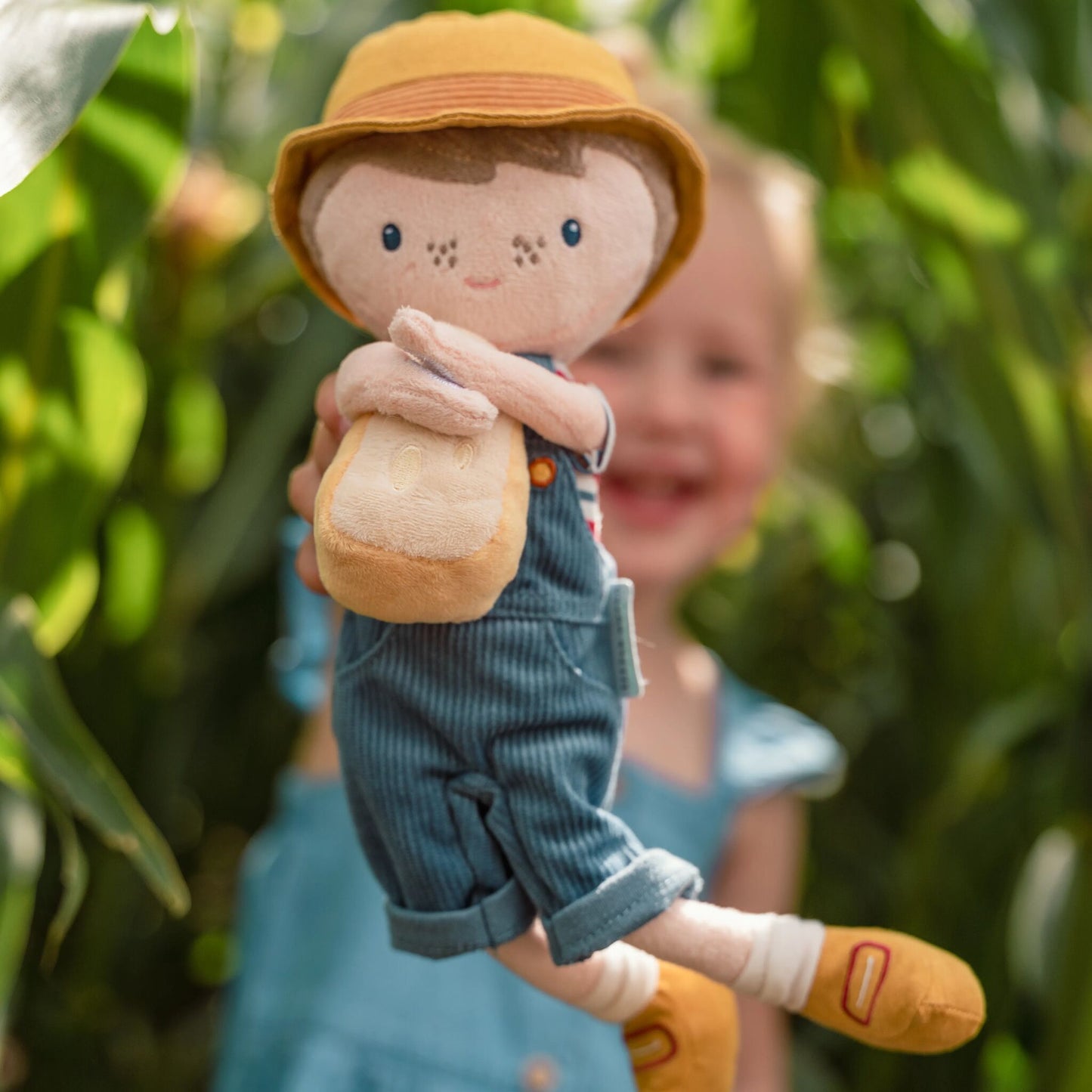 Little Dutch Cuddle Doll Farmer Jim 35cm