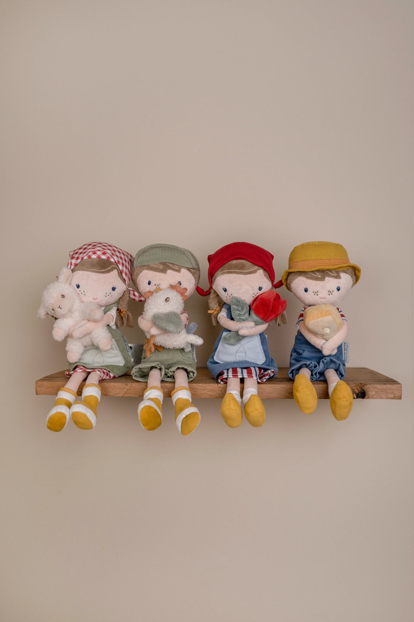 Little Dutch Cuddle Doll Farmer Jim 35cm