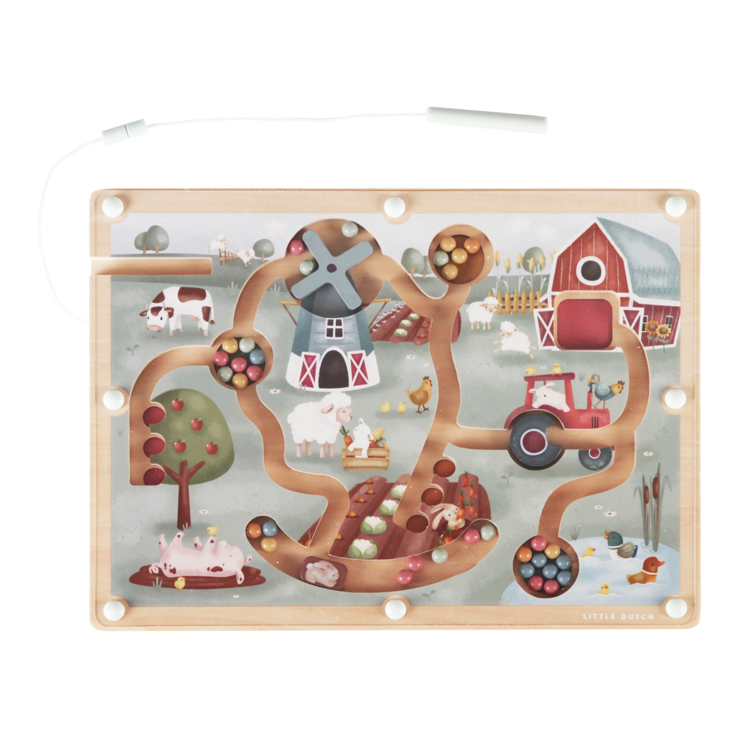 Little Dutch Magnetic Labyrinth Little Farm