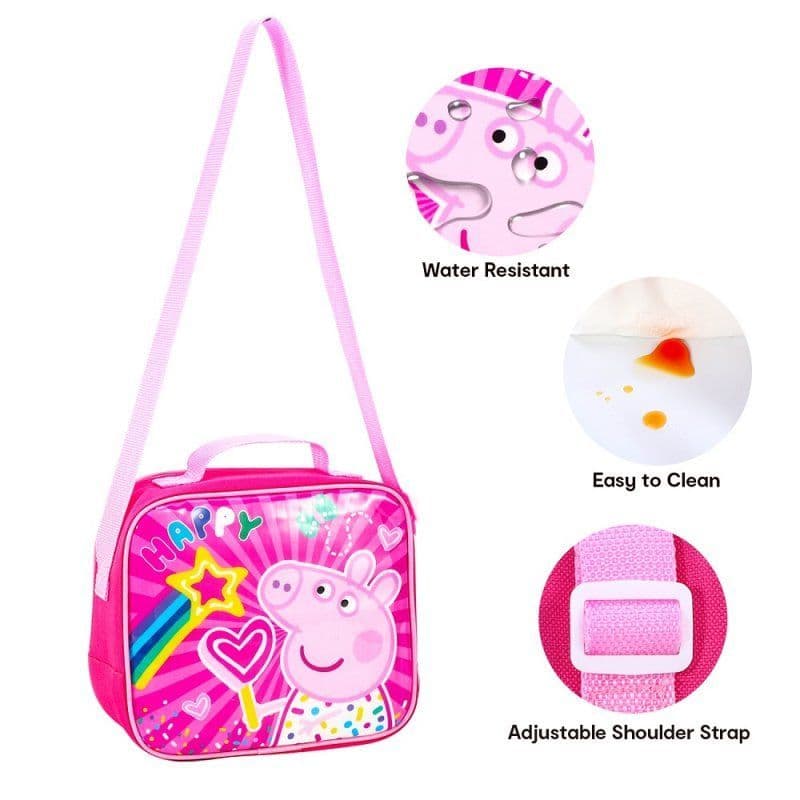 Peppa Pig 3- Piece Lunch Box