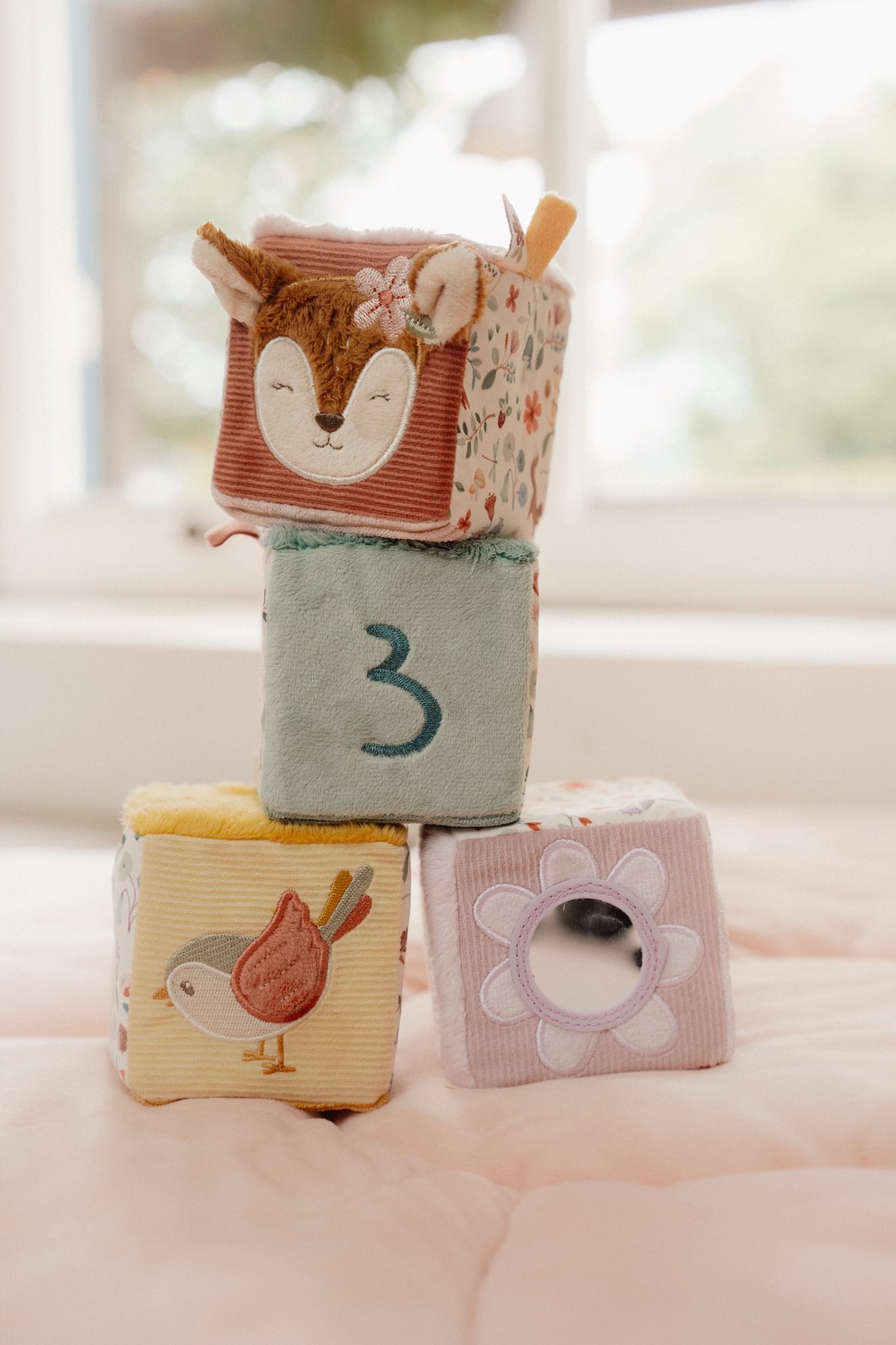Little Dutch 4 Soft Blocks- Fairy Garden