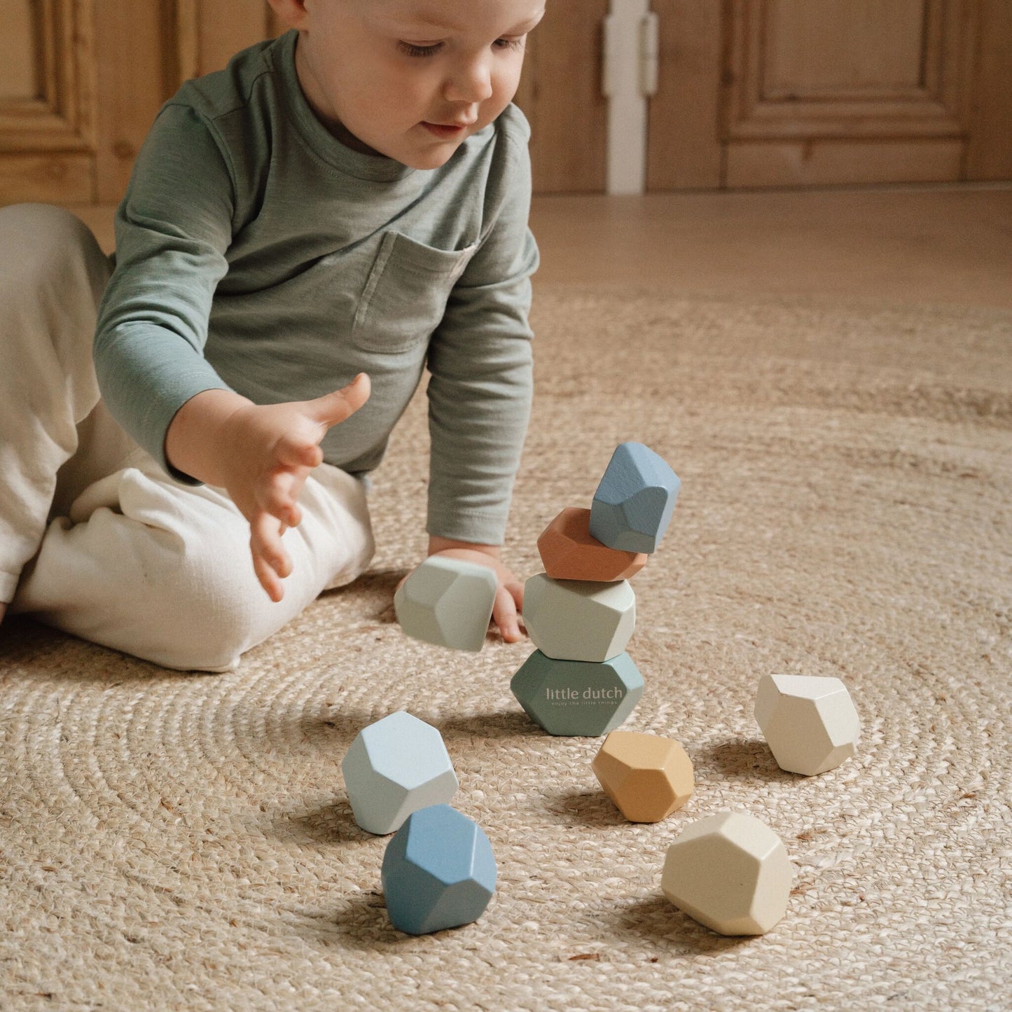 Little Dutch Stacking Stones- Forest Friends
