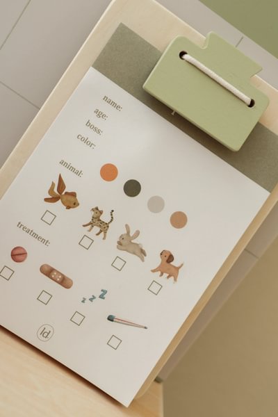 Little Dutch Wooden Veterinary Practice