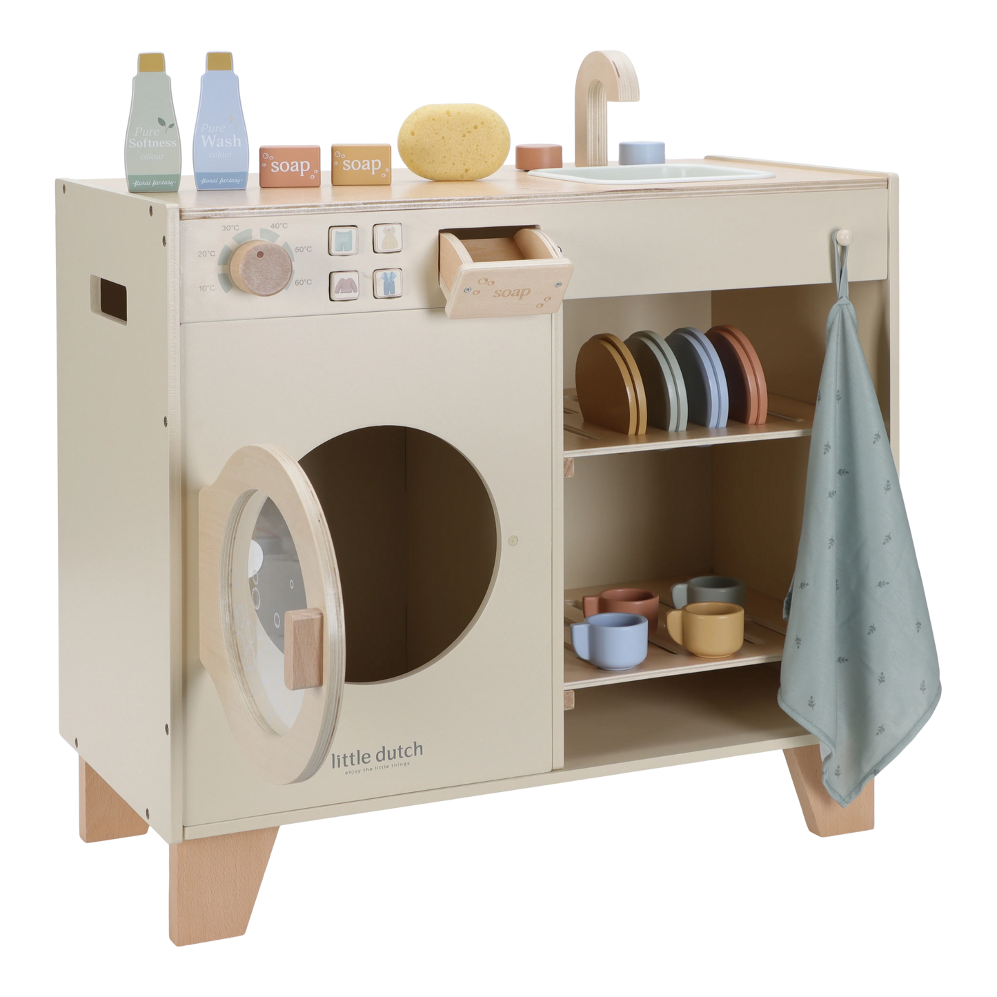 Little Dutch Wooden Washing Machine- Limited Edition