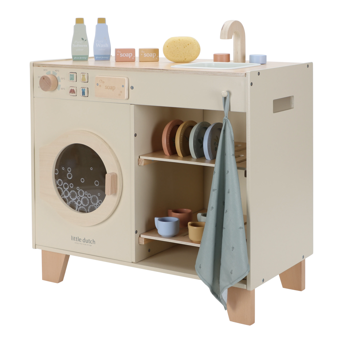 Little Dutch Wooden Washing Machine- Limited Edition