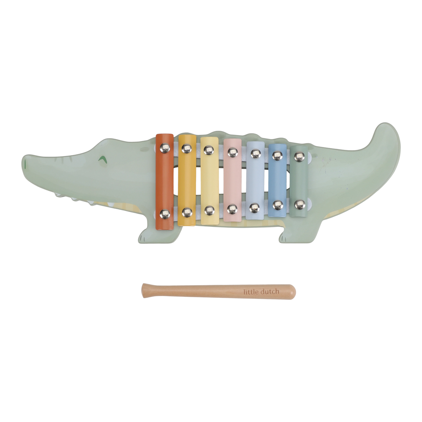 Little Dutch Xylophone Crocodile- Safari Friends