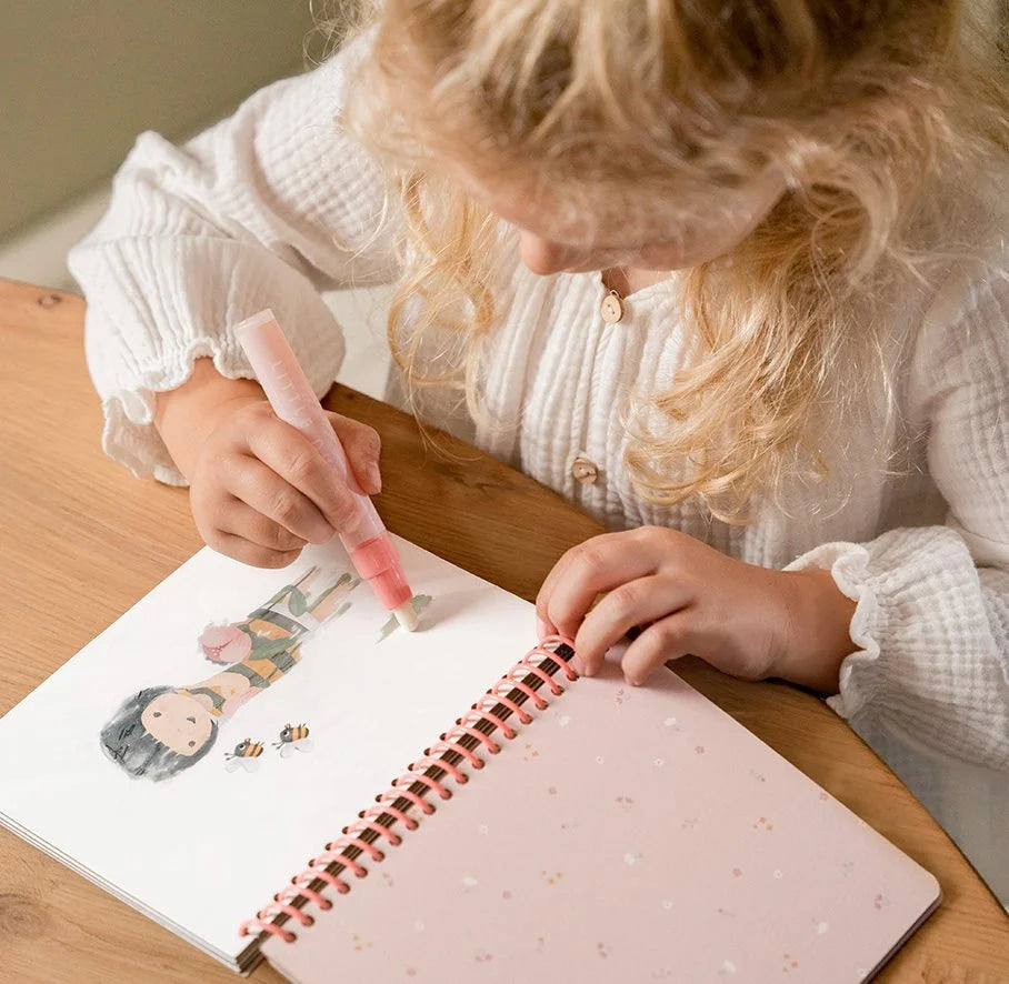 Little Dutch Water Reveal Book- Rosa & Friends