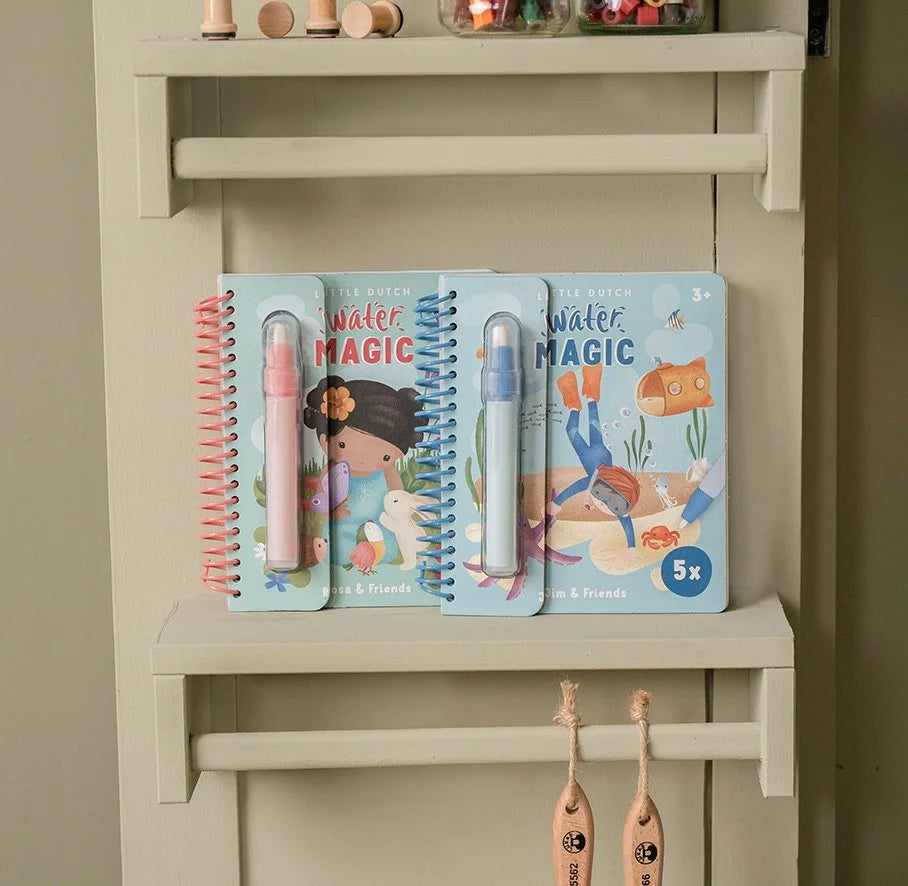 Little Dutch Water Reveal Book- Rosa & Friends