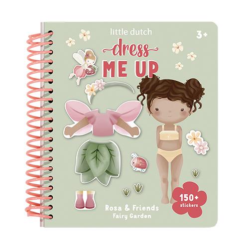 Little Dutch Dress Me Up Sticker Book- Evi Fairy Garden