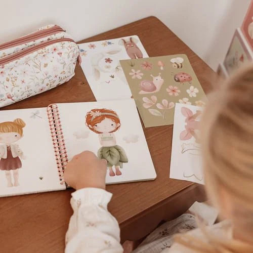 Little Dutch Dress Me Up Sticker Book- Evi Fairy Garden