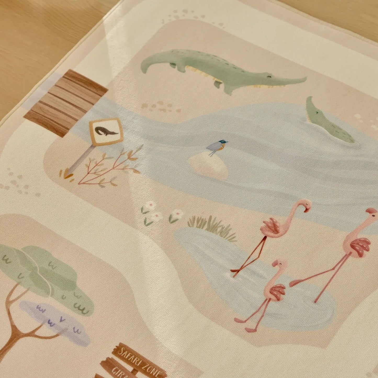 Little Dutch Car Play Mat Safari- Beige