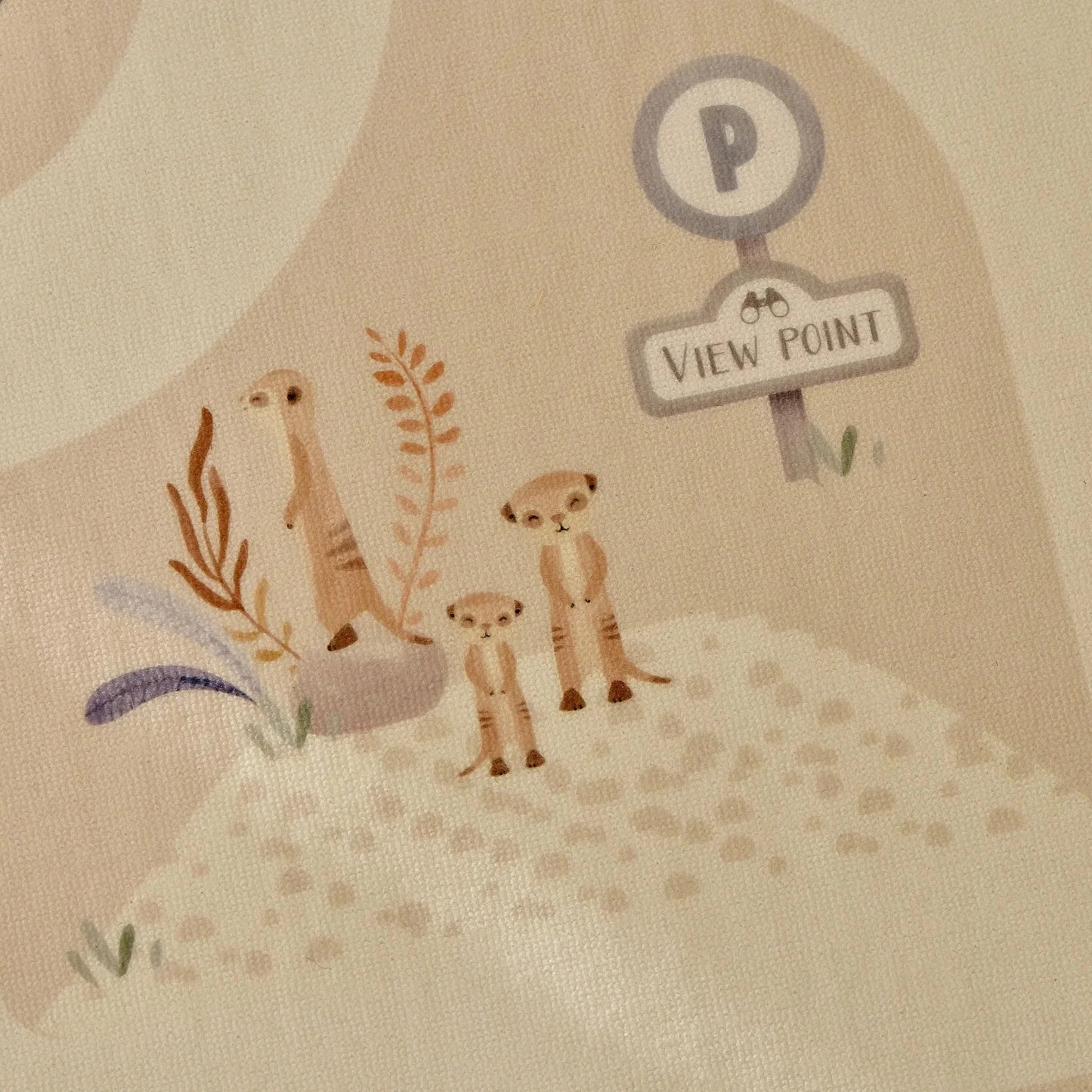 Little Dutch Car Play Mat Safari- Beige
