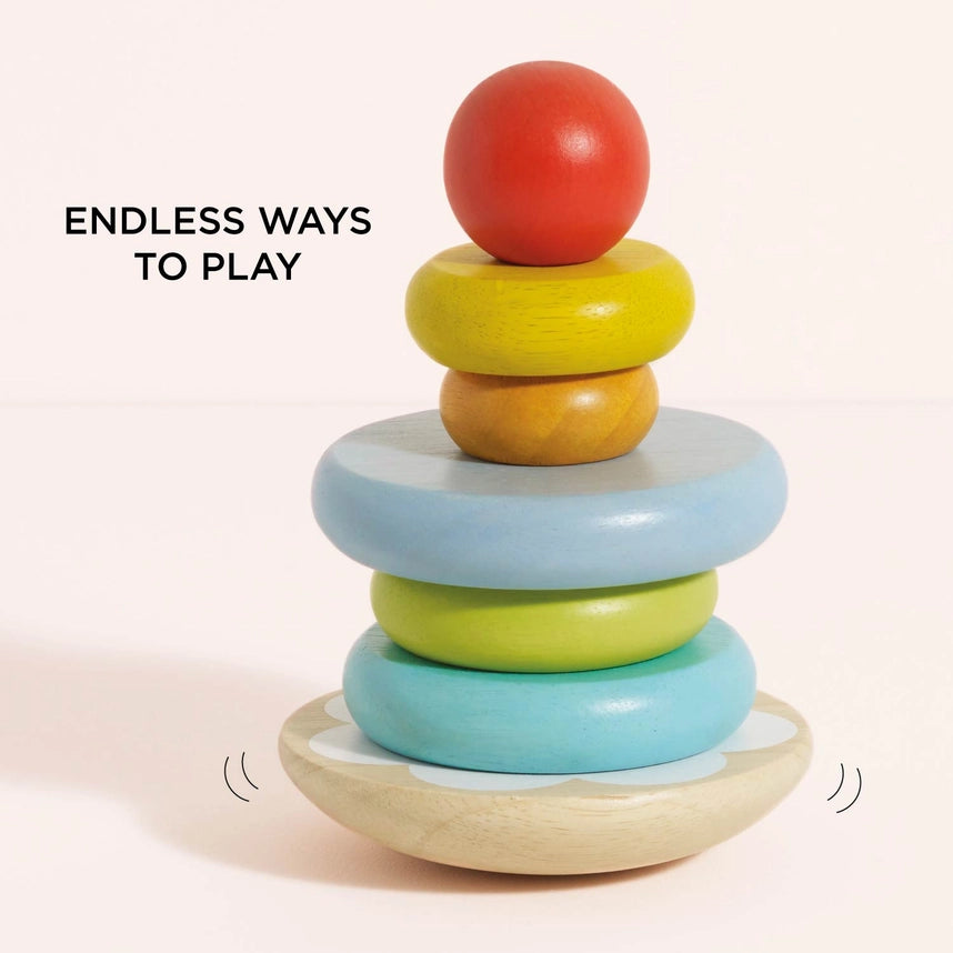 Le Toy Van Rainbow Stacking Tower