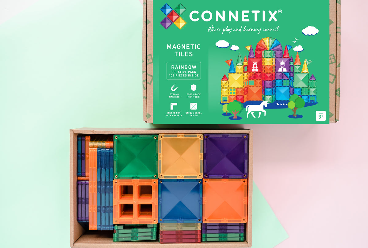 Connetix Rainbow Creative Pack 102pc