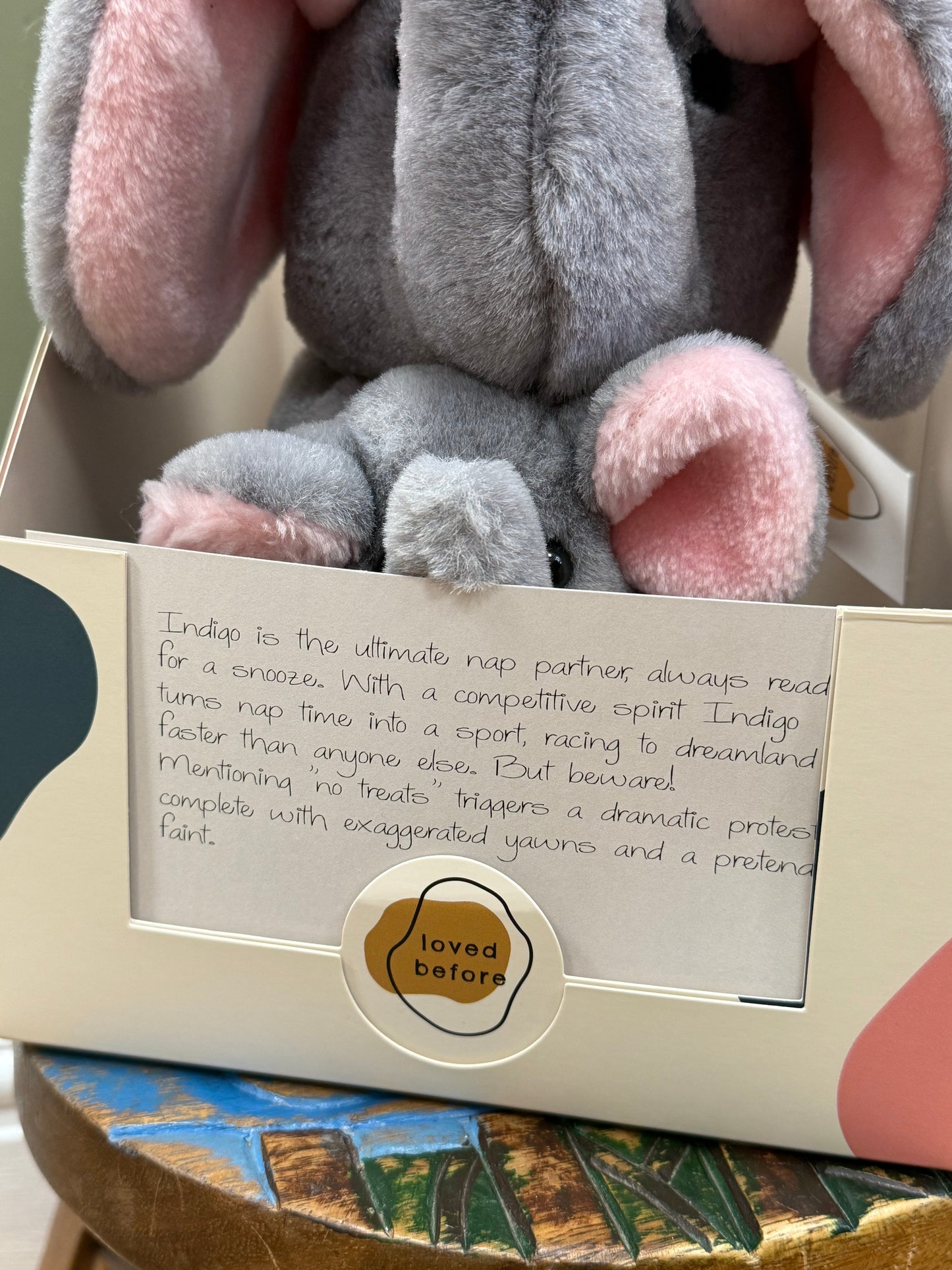 Loved before Indigo Elephant