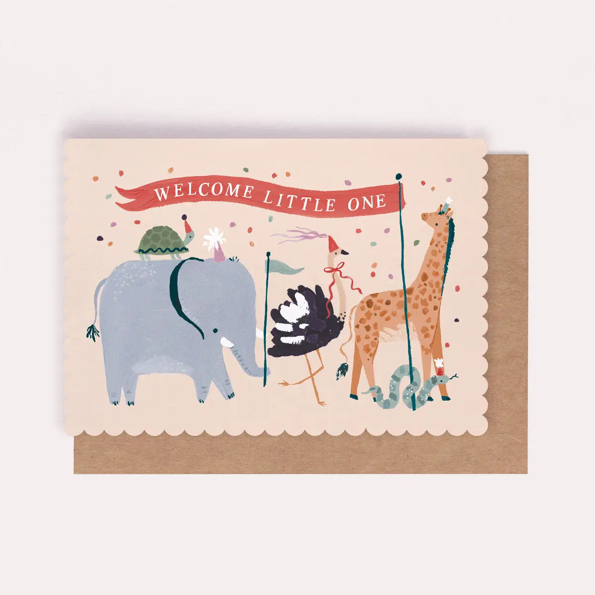 Sister Paper Co. Parade New Baby Card