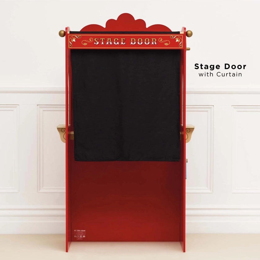 Le Toy Van Wooden Retro Toy Puppet Theatre