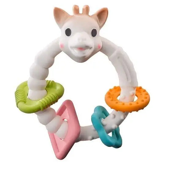 Sophie Le Girafe So Pure Multi Textured Teether- Natural Rubber